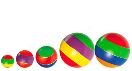 Купить Мячи резиновые (комплект из 5 мячей различного диаметра) в Урени 