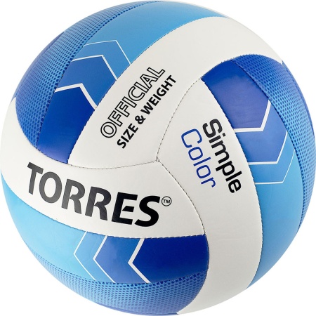 Купить Мяч волейбольный Torres Simple Color любительский р.5 в Урени 